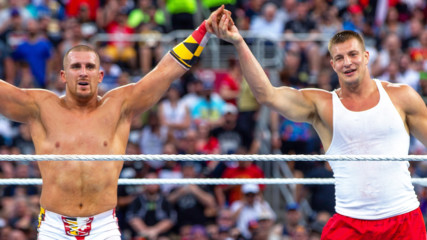 Rob Gronkowski shocks WWE Superstars with WrestleMania announcement: WWE Now