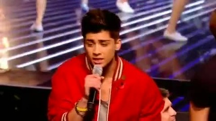 One Direction sing Kids in America - The X Factor Live show 5 Full Version