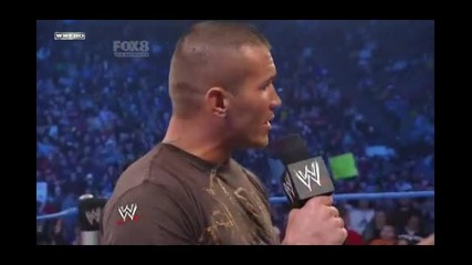 Wwe friday night smackdown 28.01.2011 Vickie Guerreo и Randy Orton си говорят 