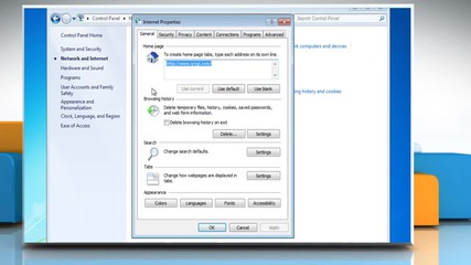 Internet Explorer® 8: How to clear Autocomplete history in Windows® 7