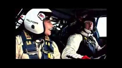 Колин МакРий Тества Impreza WRC07 И Porsche 911