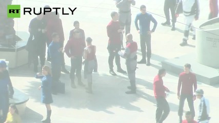 Secret Footage From the Set of 'Star Trek Beyond'