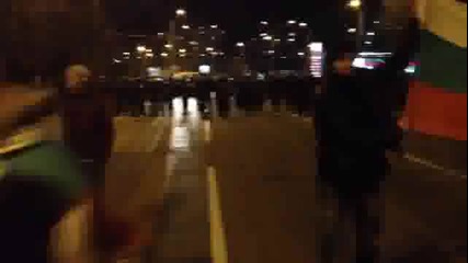 16.02.2013 Протест срещу високите цени на тока Варна