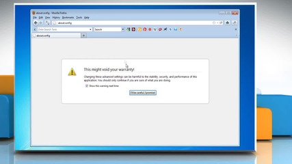 Mozilla® Firefox: Scroll not working