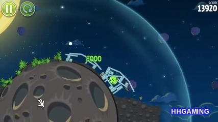 Angry Birds Space - Walkthrough 1-8
