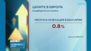 България е трета по инфлация в еврозоната през август