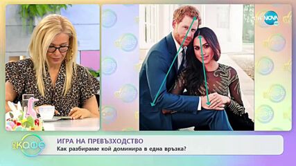 Игра на превъзходство: Как разбираме кой доминира в една връзка? - „На кафе” (29.04.2022)