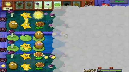 Plants vs Zombies level 4-7