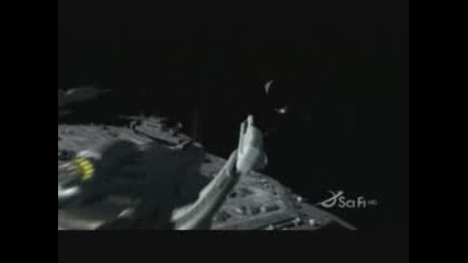 Stargate Atlantis Ship Battle {music: Its My Life} {бг субтитри} 