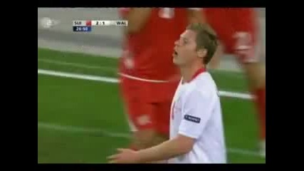 Швейцария 4:1 Уелс