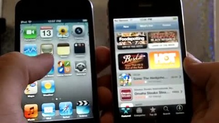 ipod Touch 4g Vs. iphone 4 - Видео Ревю И Сравнение