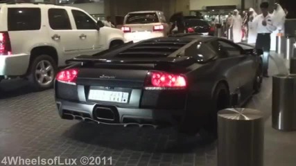 Matte Black Lamborghini Murcielago Lp640 Hamann