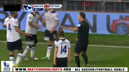 Manchester United 2 - 0 Tottenham - втория гол 
