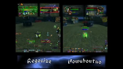 2vs2 Arena Pvp | Regonize & Howaboutno | Wow Tbc 2.4.3 *hq* 