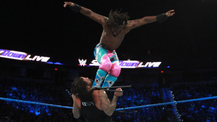The Usos vs. The New Day - SmackDown Tag Team Championship Sin City Street Fight: SmackDown LIVE, Sept. 12, 2017