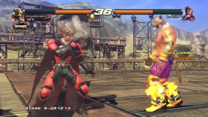 Tekken Revolution - King Combo Exhibition #2