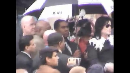 Michael Jackson - Returns to Gary Indiana in 2003 11 June 