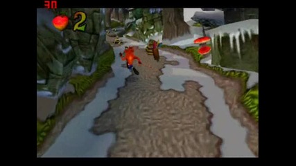 Crash Bandicoot2~level17diggin It~crystal+box Gem+second Gem+secret Area&level14road To Ruin~box Gem 