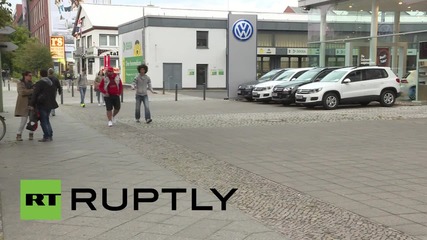 Germany: Footage shows VW dealership on day emissions scandal causes share plunge