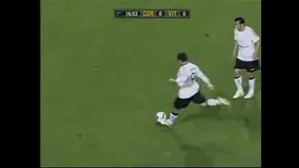 Роналдо се изтърсва докато изпълнява пряк свободен :d 