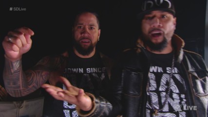 The Usos tell The Co-Besties to beware ahead of "McMiz TV": SmackDown LIVE, Feb. 5, 2019