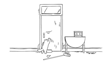 Let Me Out! - Simon's Cat