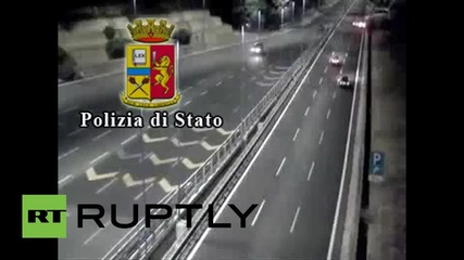 Italy: Drunk driver kills two after travelling in wrong direction on Naples highway