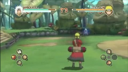 Naruto Shippuden Ultimate Ninja-storm 2- Jiraiya Vs Naruto Sage Mode (hd)