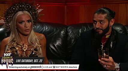 Zelina Vega and Santos Escobar discuss the business of Legado Del Fantasma: SmackDown, Oct. 21, 2022