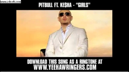 New!pitbull feat Ke$ha - Girls+link
