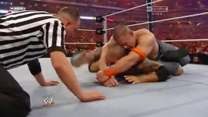 John Cena vs. Batista Wrestlemania 26 Part 3 3 (hd)