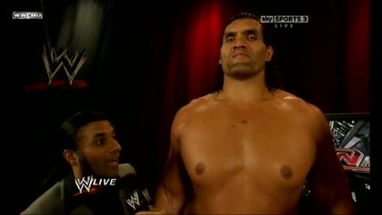 Wwe 28/06/10 The Great Khali Interview