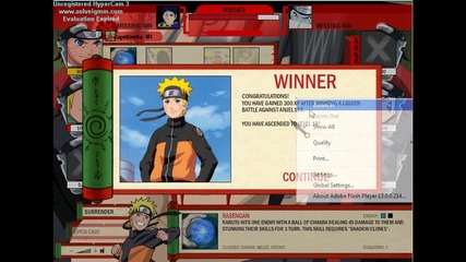 naruto arena leveling to anbu