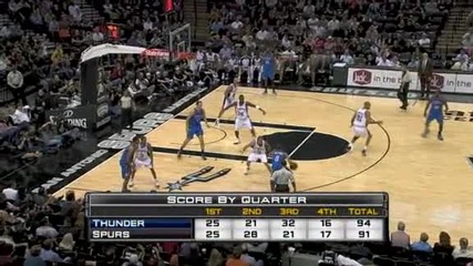San Antonio Spurs vs Oklahoma city Thunder 