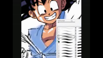 Speed Painting Goku Small