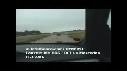 Bmw M3 Vs Mercedes - Benz C63 Amg