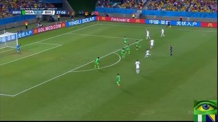 Нигерия 1 – 0 Босна и Херцеговина // F I F A World Cup 2014 // Nigeria 1 – 0 Bosnia // Highlights