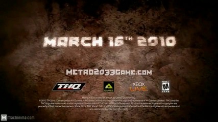 Metro 2033 Kill or Be Killed Trailer [hd] New 2010