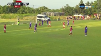 ЦСКА - Етър 2:0 /първо полувреме/