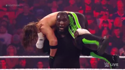AJ Styles vs. Omos: Raw, Jan. 3, 2022