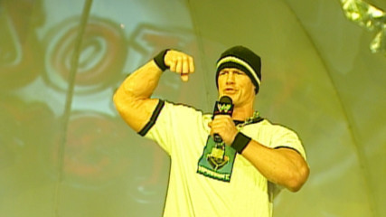 John Cena freestyles on Brock Lesnar: SmackDown, Feb. 13, 2003
