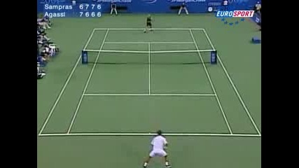 US Open 2001 Сампрас - Агаси