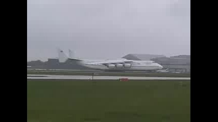 An 225 at Manchester Airport