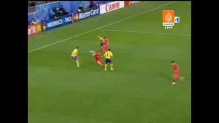 18.06 Русия - Швеция 2:0 Роман Павлюченко гол