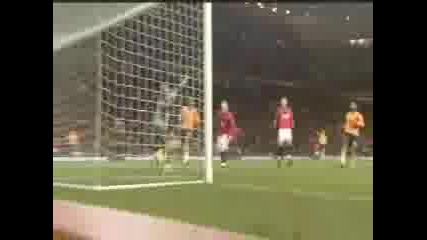 Манчестер Юнайтед 4 - 0 Хъл Сити (гол на Уеин Руни 7 минута) 23.01.12 flv 