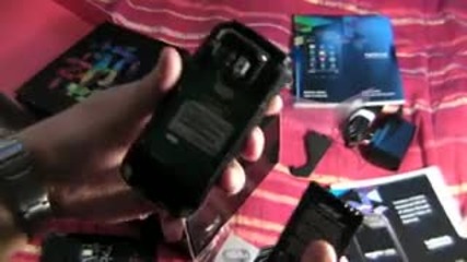 Just unboxing Nokia 5800 Xpressmusic 