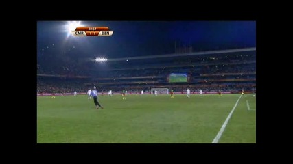 World Cup 2010 | Камерун 1 - 2 Дания | Обзор на Мача