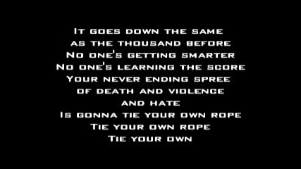 The Offspring - Come Out and Play- Lyrics
