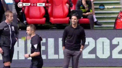 Манчестър Сити - Арсенал 0:0 /първо полувреме/