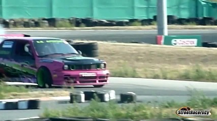 Bmw E30 V8 - Extreme Drift Show - Daytona Raceway - 03072011 - Cyprus